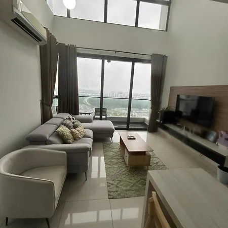 Eco Nest 3 Bedroom Duplex Apartment Nusajaya  Exterior photo